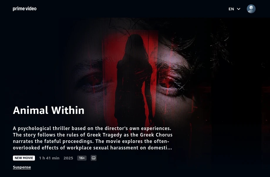 Animal Within 2025 trailer (Prime Video)